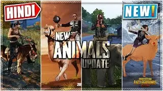 🔥PUBG Mobile ( Animals UPDATE ) New Upcoming Animals Coming to All Maps | Details in Hindi