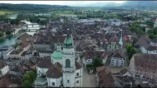 Solothurn, Switzerland from above | DJI MAVIC 2 PRO