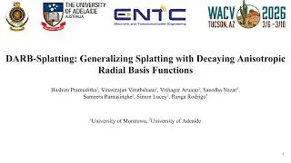 DARB-Splatting: Generalizing Splatting with Decaying Anisotropic RBFs | WACV 2026