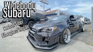 Кастомный широкофюзеляжный Subaru WRX для @dustiinw