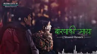 Barpaki Maya 😚🌷☘️   Slow Reverb Lovely Song  Aanshu Lama X Gita Paija Pun  Lofi360p