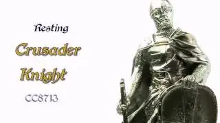 CC8713 Resting Crusader Knight Statue from Medieval Collectibles