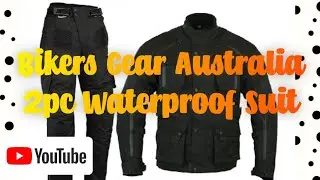 Мотоциклетный костюм Bikers Gear Australia, 2 шт., водонепроницаемый