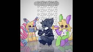🎪THE CIRCUS TRIO!✨ [Hey! listen!] | IB: trend #dandysworld #animation #tweening #trend #shorts