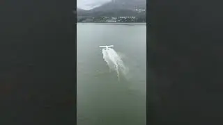 Seaplane taking off in Alaska #seaplane #alaska #flying