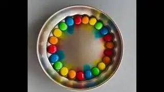 Candy Experiment 🍬🍬| Colour Changing |#experiment #candyexperiment #craft #fun 