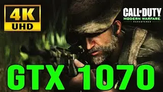 [4K] Call of Duty: Modern Warfare Remastered on GTX 1070 - 4K ULTRA - Benchmark
