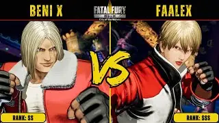 FF:CotW 🌟BENI X (Terry) vs FAALEX (Rock)🌟Replay Match - FATAL FURY: City of the Wolves!