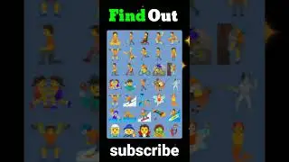 Can You Find same emoji 🤔 #find #emojigame #video