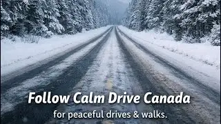Calm Canadian Drive for Relaxation & Stress Relief