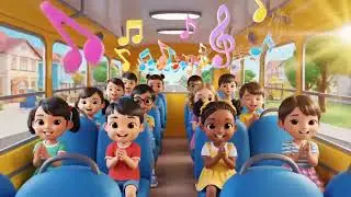 Wheels on the Bus (School Edition) + More Classic Kids Songs - @CoComelon