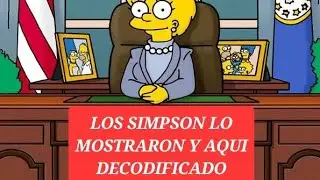 LOS SIMPSON CODIFICARON EL COLAPSO ,YA LO VI DECIFRADO, ORACULO AMARILLO. #viralvideo #fy 