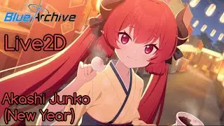 [Blue Archive] Akashi Junko (New Year) (Live2D)