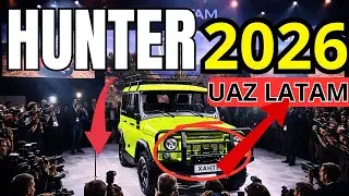 😱 UAZ HUNTER 2026: EL 4X4 SOVI&Eacute;TICO INDESTRUCTIBLE QUE IGNORA LAS PANTALLAS