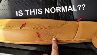 The C8 Corvette has a SEAT PROBLEM!  Wearing Prematurely?  | NIGHT MODE Demo