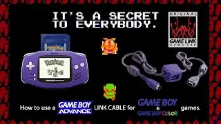 How to unlock the full potential of the GBA link cable - backwards compatibility #GBA #linkcable