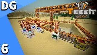 Minecraft Tekkit Classic | BUILDCRAFT QUARRY!!! | Episode 6 | Modded Singleplayer Survival