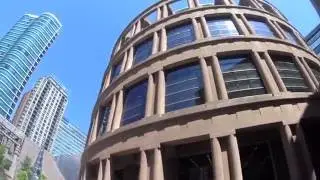 Vancouver Public Library & Art Gallery on Robson Street