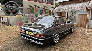 BMW M5 (E28) Forza Horizon 5 | Logitech G29 Steering Wheel