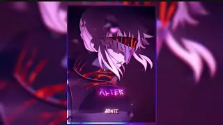 INFINITY FUNK - Prey x Alter Saber Edit | Fate Stay Night Heaven's Fell #saberalter