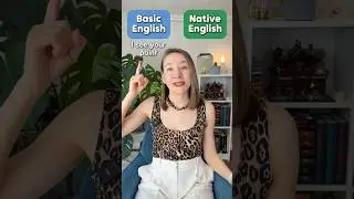 Basic English vs Native English 🇺🇸