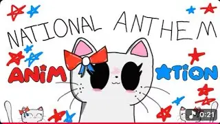 NATIONAL ANTHEM ANIMATION WITH CATS