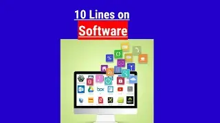 10 Lines on Software in English||Short Essay on Software||