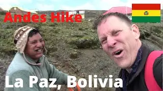 🇧🇴  ANDES HIKE at 13000 FEET (4400m): Bolivia's High Altitude El Choro Trail {Budget Travel BOLIVIA}