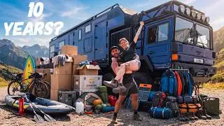 Packing Our 8x8 Truck for a 10 YEAR Around the World Adventure