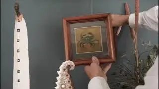 Edible Crab oil painting, varnishing & framing, Asturias - The Life of a painter, Juan Bosco EP31