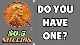 Стоит ли монета &laquo;Линкольн Пенни&raquo; 1970 года 500 000 долларов? | Объяснение редких монет и монетных...
