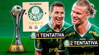 Coloquei 1 CRAQUE até o PALMEIRAS ganhar o MUNDIAL 🏆