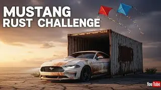 Deep Sea Exploration Reveals a White Ford Mustang Container Beneath the Ocean