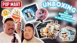 UNBOXING A MINI POPMART HAUL IN SF - PINK GATE BEGINS!