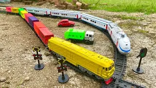 Custom Trains Model, Asembling Cargo Train Model Modification And Electric multiple Unit