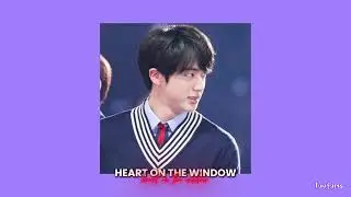 Heart on the window - (진) Jin ft. WENDY (slowed + pitched)