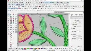 New Butta Embroidery Design for Tajima | EMB File Ready | Latest EMB Design for Tajima Machine