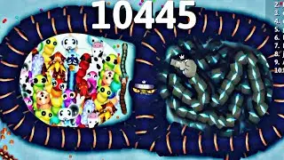 Snake Io 🐍 Eyes Snake Vs SnakeZilla Top 1 Snake Epic Gameplay Unblocked #SnakeIo #GameTok