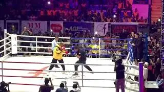 Tinju,  Gubernur NTT vs Cris Jhon