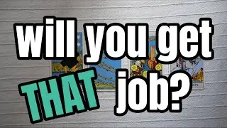 🍾Will You Get THAT Job? 🍾 | Pick A Card Reading #tarot