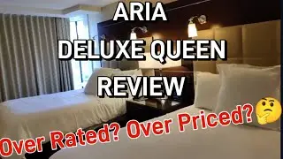 Aria-Deluxe Queen Room with a Strip View- Tour and Review