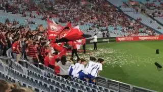Small Wanderers, Big Wanderers and the fans!