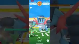 Pok&eacute;mon Go - Mega Swampert Raid Boss - Solo Clear!