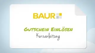 Baur Gutschein einl&ouml;sen - So einfach funktioniert's