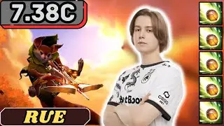 Rue HOODWINK Soft Support Gameplay vs Parivision - Dota 2 Support