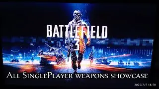 Battlefield 3: All singleplayer weapons showcase(x360 freeboot).
