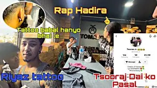 RIYAZZ TATTOO MA TATTOO HANDAII | @tsooraz_jr DAI KO PASAL MA SHOPPING #TAMATO
