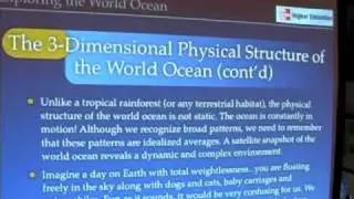 Ocean & Atmosphere - Physical Structure