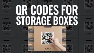 How to Easily Generate QR Codes for Organizing Storage Boxes!