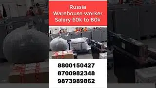 Russia || Warehouse Worker || Employment Visa || NL Overseas || #russiajobs